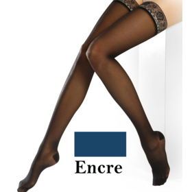DIAPHANE - Bas Auto-Fixant Encre Normal C2 - Taille M