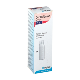Diclofenac Mylan 1% gel 50g