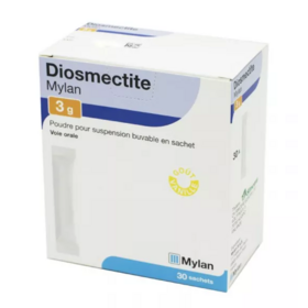 Diosmectite Mylan 3 g Poudre pour Suspension Buvable - 30 Sachets