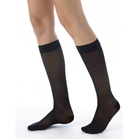 DIVIN ECLAT - Nude Effect - Chaussettes de contention Normales Noir C2 - Taille XL