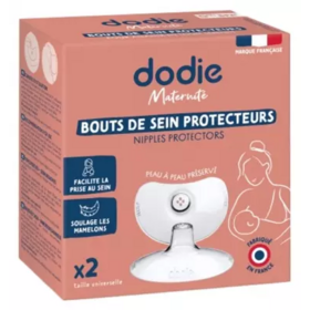 Dodie bouts de sein anatomiques x2 – accessoires allaitement confort