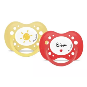 Dodie Extra Sucette anatomique +18 mois lot 2 – sucette bébé confort