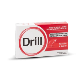 Drill Pastilles Maux de Gorge 24 pastilles