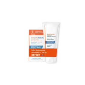 Ducray Anacaps Reactiv 90 gélules + Shampooing Anaphase + 200ml