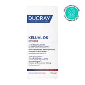 Ducray kelual ds intensive shampooing traitant anti-pelliculaire 100 ml pellicules sévères & démangeaisons intenses