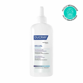 Ducray Kelual Squanorm Lotion Rafraîchissante Anti-Pelliculaire 190 ml – Pellicules grasses et démangeaisons