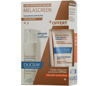 Ducray Melascreen Concentré Anti-Taches 30ml + Fluide Anti-Taches SPF50+ 50ml