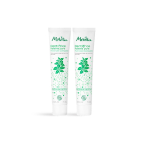 Melvita Duo Dentifrices Haleine Pure Bio - Lot de 2 x 75 ml