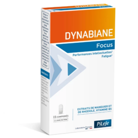 Pileje Dynabiane Focus Fatigue mentale et physique 15 comprimés