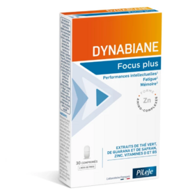 Pileje Dynabiane Focus Plus Performances intellectuelles Fatigue et mémoire 30 comprimés