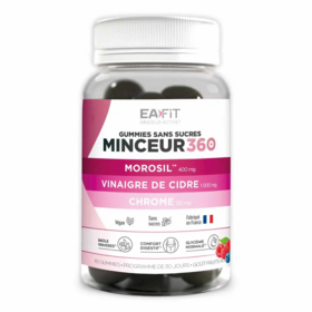 Eafit Minceur Gummies Morosil Vinaigre de cidre de pomme minceur 360 40 gummies