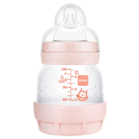 EASY START - Biberon Anti-Colique Nature Blush 0 mois et + Débit 0 - 130 ml