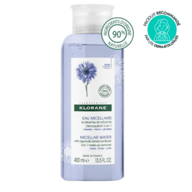 Eau Micellaire Démaquillante 3 en 1 au Bleuet - 400 ml