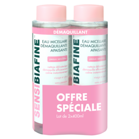 Eau Micellaire Démaquillante Apaisante - Lot de 2 x 400 ml