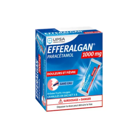 Efferalgan  Fruits Rouges 1000 mg  Granulés en Sachet