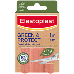 Elastoplast Pansements Green & Protect 10 Bandes à découper 10 x 6cm