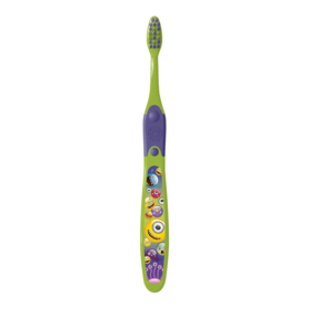 Elgydium Brosse à Dents Kids Emoji Monster Édition Limitée 2 à 6 ans – Brosse à dents enfant souple