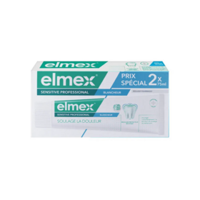 Elmex Sensitive Dentifrice Professional Soin Gencives 2 x 75 ml