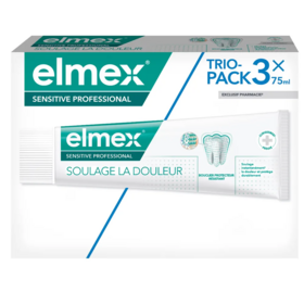 Elmex Dentifrice Sensitive Professional 3 x 75ml