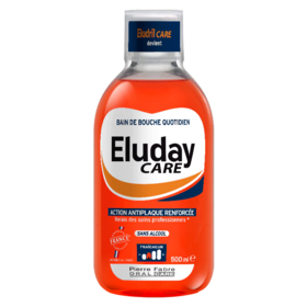 ELUDAY CARE - Bain de Bouche action Antiplaque Renforcée - 500 ml