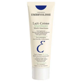 Embryolisse lait-crème matifiant 75 ml — soin 5-en-1 hydratant et matifiant peaux mixtes à grasses