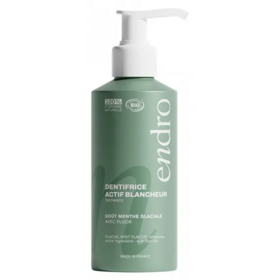 Endro Dentifrice actif blancheur bio 175 g — soin dents blanches naturel