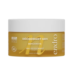 Endro Déodorant baume 48h bergamote 50 g — protection naturelle anti-odeurs