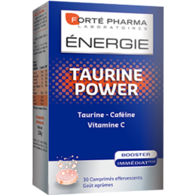 ENERGIE - Taurine Power - Booster Immédiat - 30 comprimés