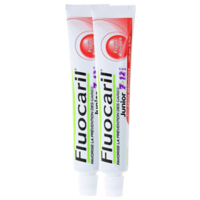 ENFANT - Dentifrice Junior Fruits Rouges 6 à 12 ans - Lot de 2 x 75 ml