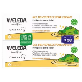 Weleda Gel dentifrice Duo pour enfant