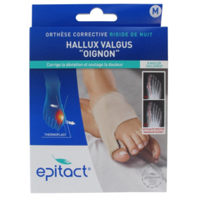 EPITACT - Hallux Valgus oignon - Orthèse Corrective de Nuit - Taille M