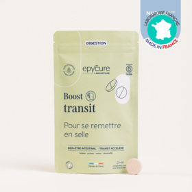 Epycure Boost transit 30 comprimés – banane verte, prunelle, mauve