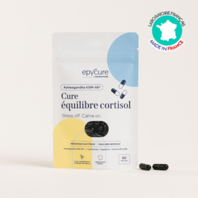 Epycure Cure équilibre cortisol 60 gélules – stress chronique