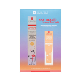 Erborian Coffret Peau Parfaite Doré 2 soins CC Crème Doré et Super BB Concealer Doré