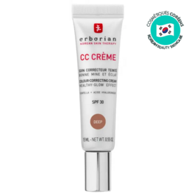 Erborian CC Crème à la Centella Deep 15 ml — soin illuminateur teint foncé