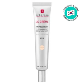 Erborian CC Crème à la centella SPF30 40 ml – soin illuminateur porcelaine