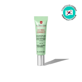 Erborian CC Red Correct 15ml — soin correcteur teinté anti-rougeurs