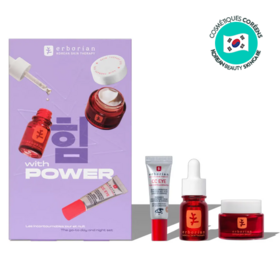 Erborian Coffret jour et nuit doré – routine visage et regard perfectrice