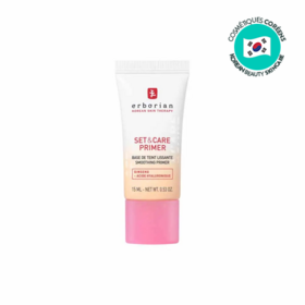 Erborian Base de teint lissante Set&Care format voyage 15ml – primer visage lissant matifiant