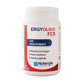 Nutergia ErgyOligo Fer 120 gélules – fer bisglycinate et vitamines