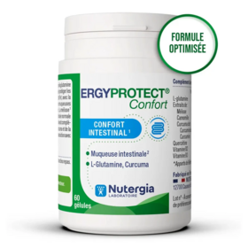 Nutergia Ergyprotect Confort Intestinal 60 gélules – Confort digestif et maintien de la muqueuse intestinale