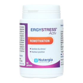 Nutergia ErgyStress Activ 60 gélules – tyrosine, schizandra, magnésium, vitamines B