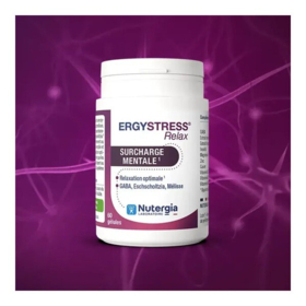 Nutergia ErgyStress Relax 60 gélules – GABA, mélisse, eschscholtzia, magnésium