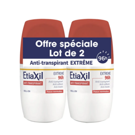 Etiaxil Anti-transpirant Extrême 96h Roll-on 2 x 50 ml