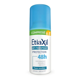 Etiaxil Anti-Transpirant Déodorant Compressé 48h Peaux Sensibles 100 ml