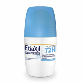 Etiaxil anti-transpirant déodorant roll-on 50 ml — protection 72h peaux sensibles