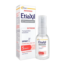 Etiaxil Détranspirant Extrême 5 jours - Multizones Spray 30 ml