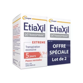 Etiaxil Détranspirant Extrême Peau Normale Traitement 2 x 15 ml