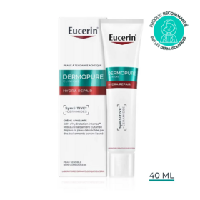 Eucerin DermoPure Clinical Hydra Repair crème apaisante peau sensible 40 ml
