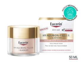 Eucerin Hyaluron-Filler + Elasticity Soin de jour rosé SPF 30 anti-âge 50 ml